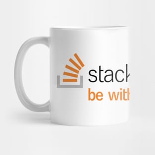 Stack Overflow be With You in White Mug